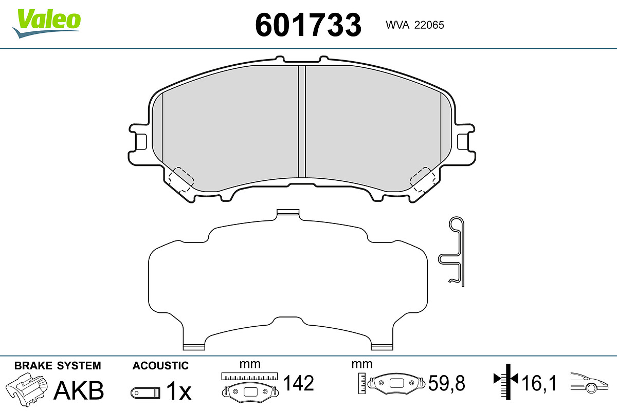 BRAKE PADS NISSAN X-TRAIL FR
